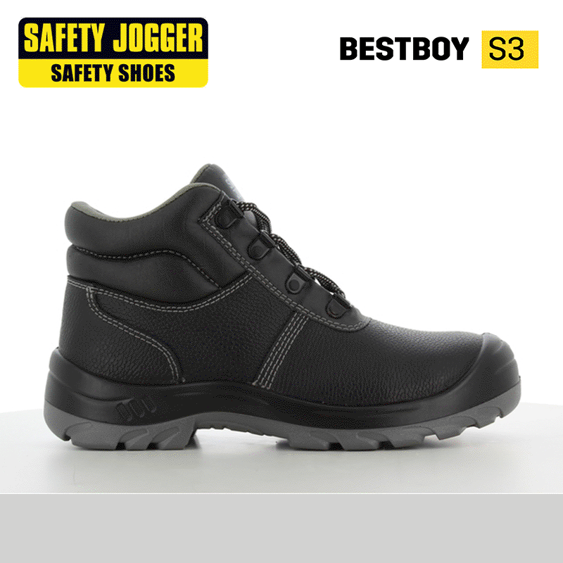 BESTBOY S3 黑色中筒安全鞋