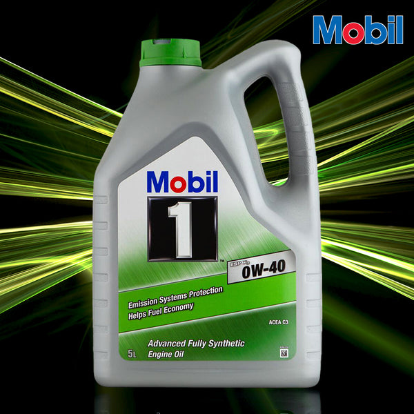 偈油/機油 Mobil 1 美孚1號 ESP X3 0W-40（C3）全合成機油 5L