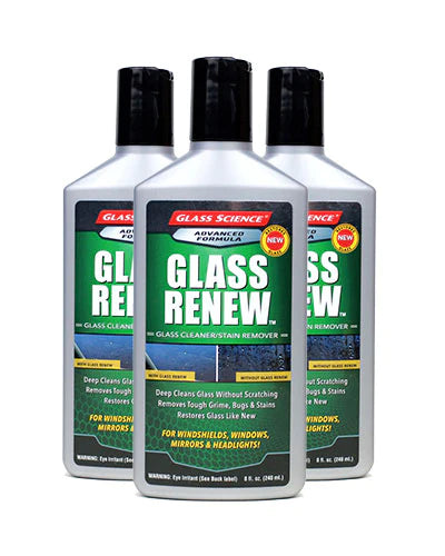 美國 UNELKO GLASS RENEW 汽車玻璃深層清潔液