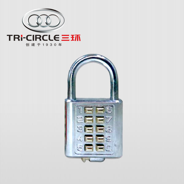 TRI-CIRCLE 三環牌 按字數字掛鎖