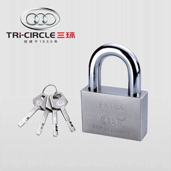 TRI-CIRCLE 三環牌 方型鋼掛鎖