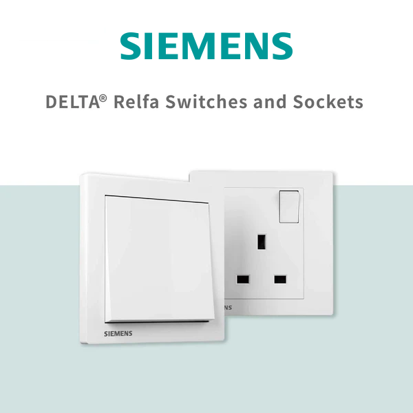 SIEMENS 西門子 DELTA® relfa 開關插座系列