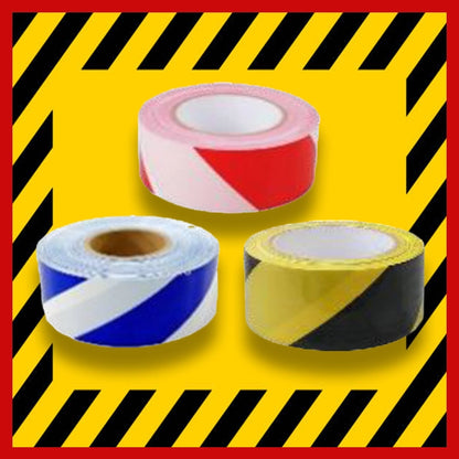 SKM 紅白間 / 藍白間 / 黃黑間 危險 ⛔️ 警告帶