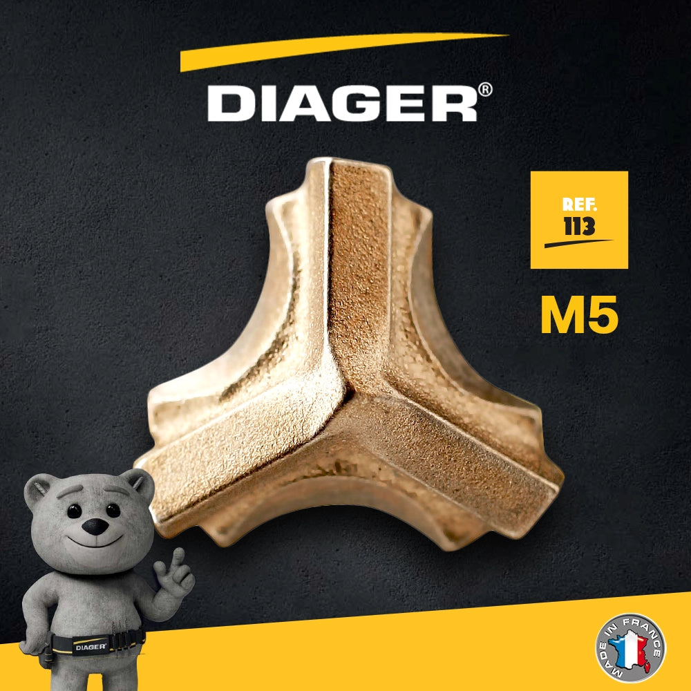 法國 🇫🇷 DIAGER 得加 四坑 石屎 Y 字頭 鑽咀