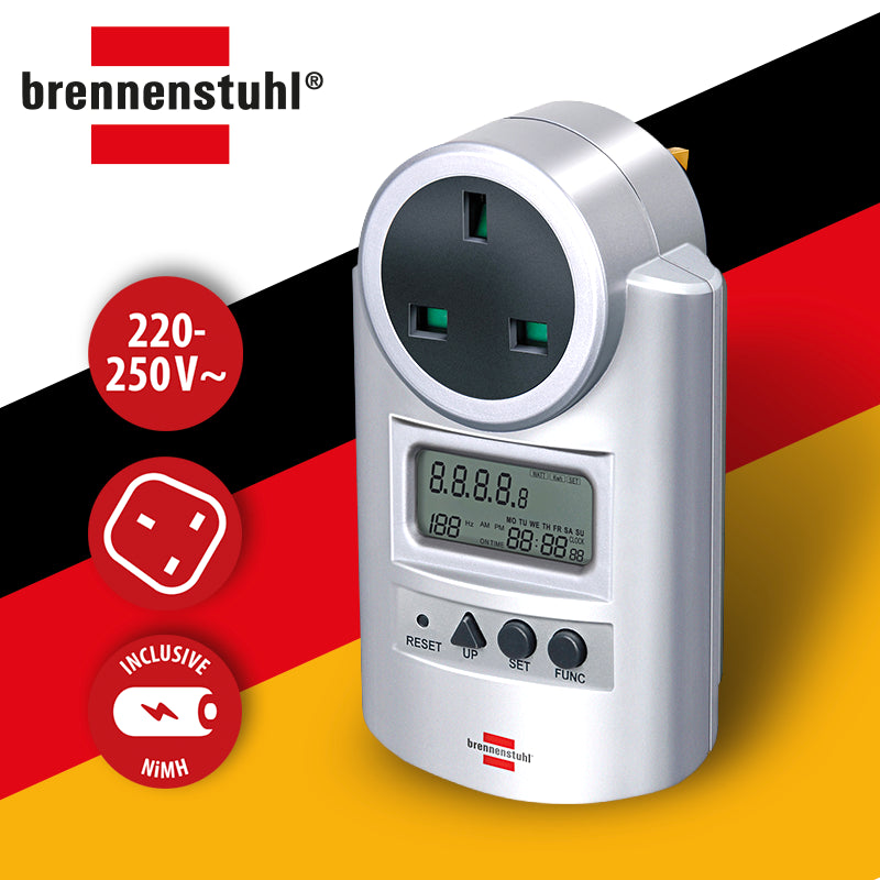 德國 🇩🇪 brennenstuhl 百能蘇 13A 節能量度鑑察器