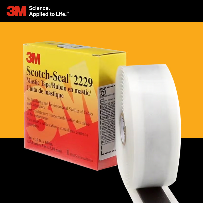 橡膠 防水 膠帶 1 吋 3M No. 2229 橡膠防水膠帶