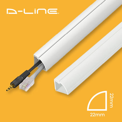 D-Line 1/4" 球型 電線收納保護蓋