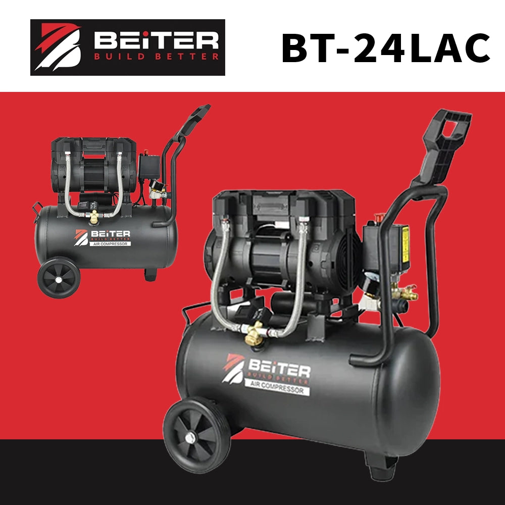 BEiTER 24L 1490W 空壓機（帶滾輪）BT-24LAC
