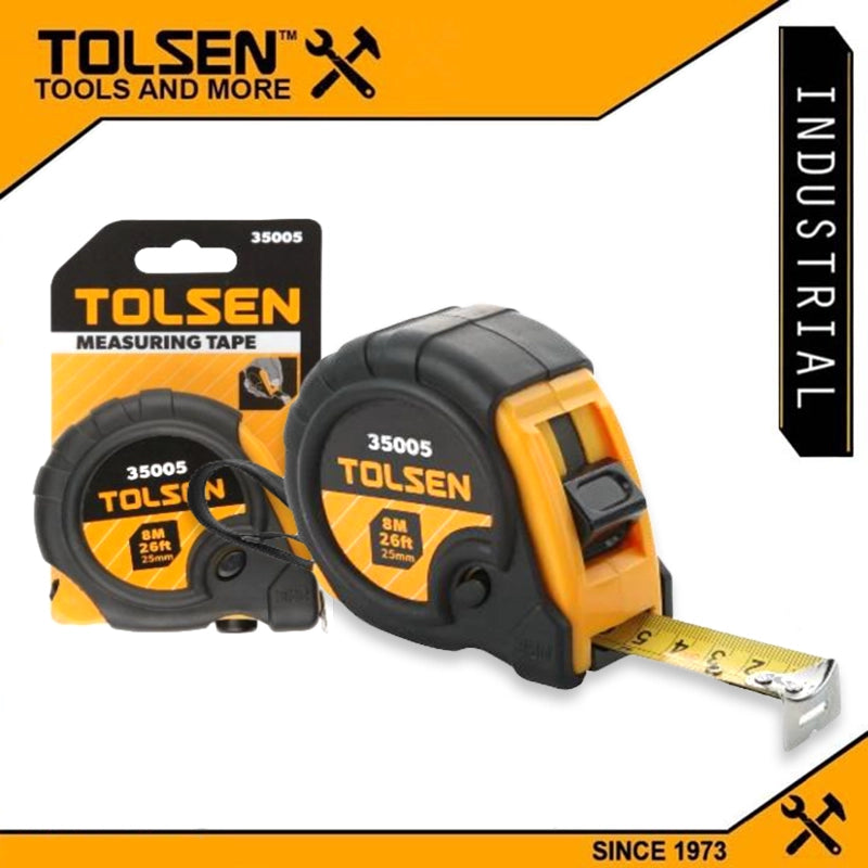 拉尺 3~5米長 包膠 防震 TOLSEN 東森牌 - 3T 三行店