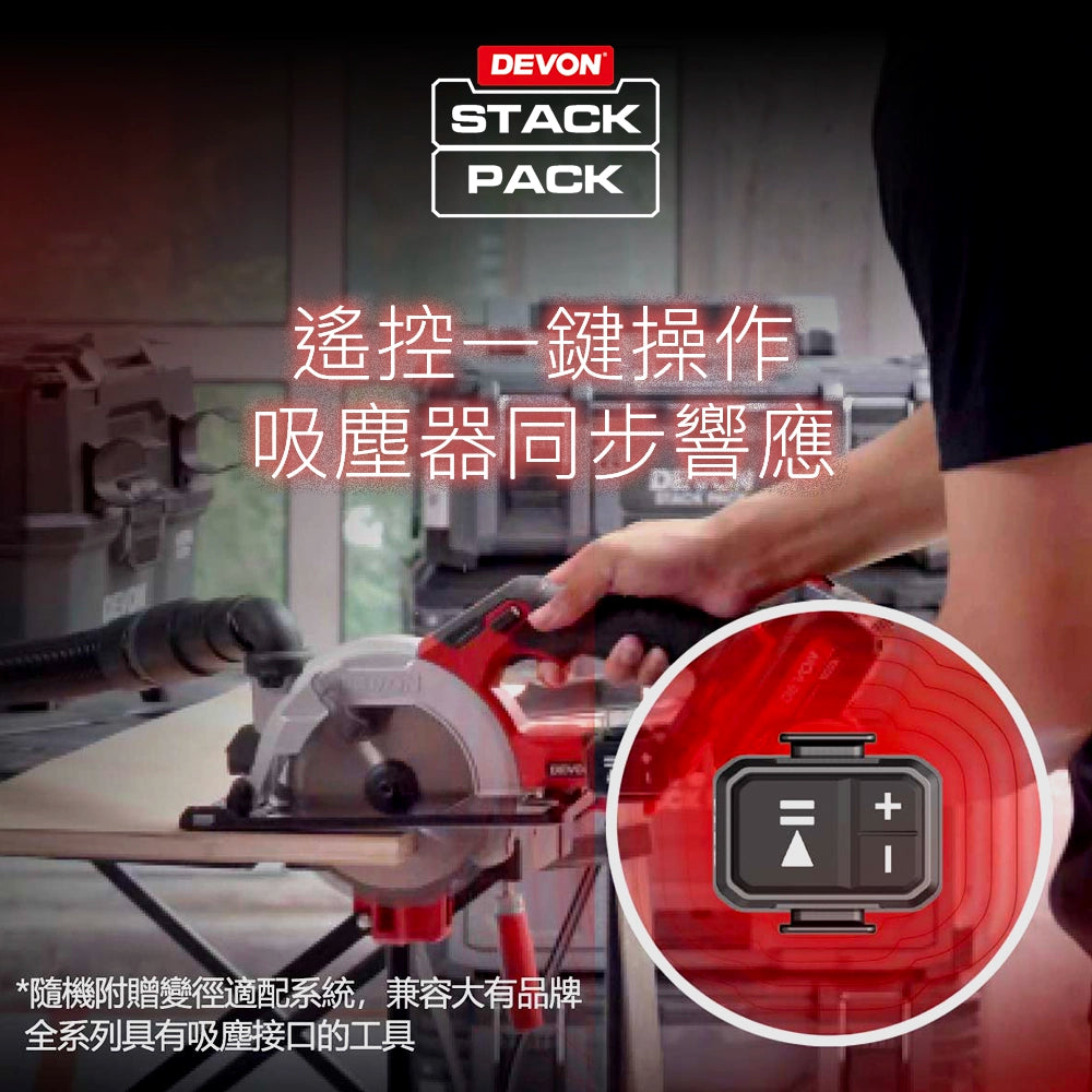 DEVON 大有 20V 鋰電 無刷 乾/濕式吸塵器 淨機 (可堆疊) 4717Li-Z