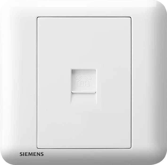 SIEMENS 西門子 DELTA® seata RJ11 單位 電話插座