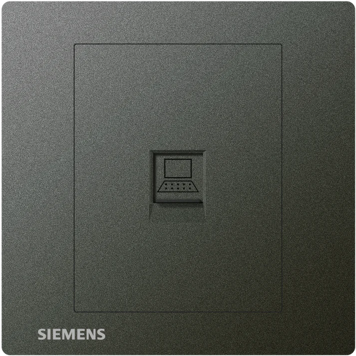 SIEMENS 西門子 DELTA® relfa RJ45 CAT6 電腦 插座