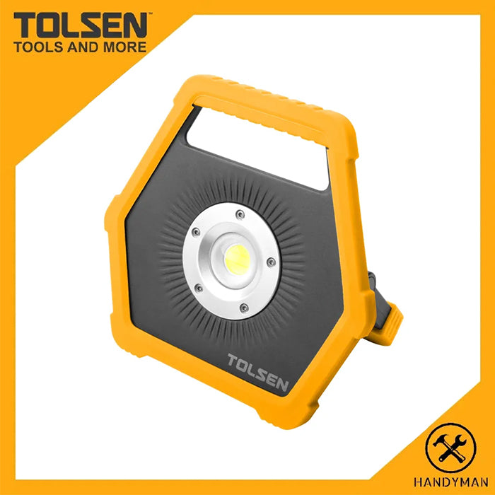 IP65 防水 COB LED 儲電 手提燈 TOLSEN 東森牌