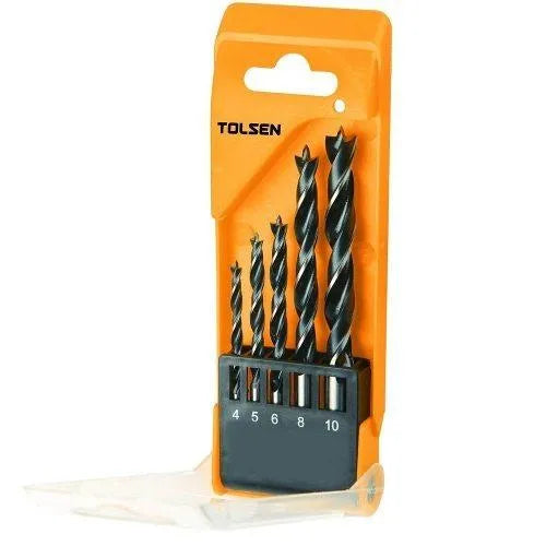 5枝裝 4～10mm 木工 鑽咀套裝 TOLSEN 東森牌