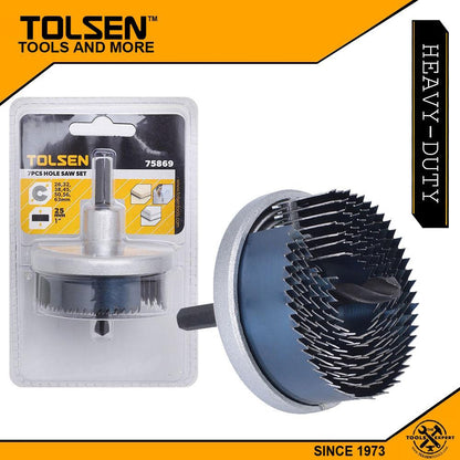  7件裝 26～63mm 多層 令梳套裝 TOLSEN 東森牌