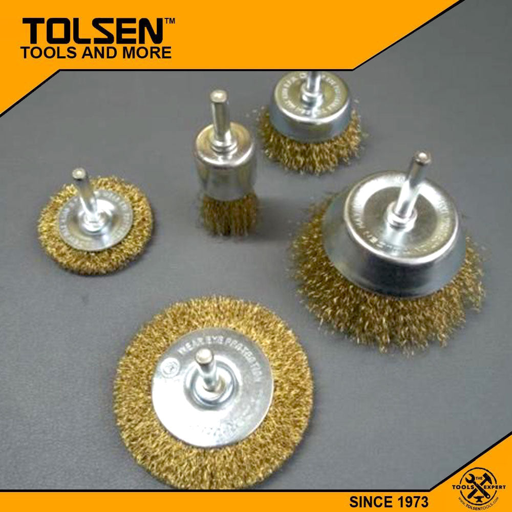 5件裝 有柄 鋼絲碌套裝 TOLSEN 東森牌