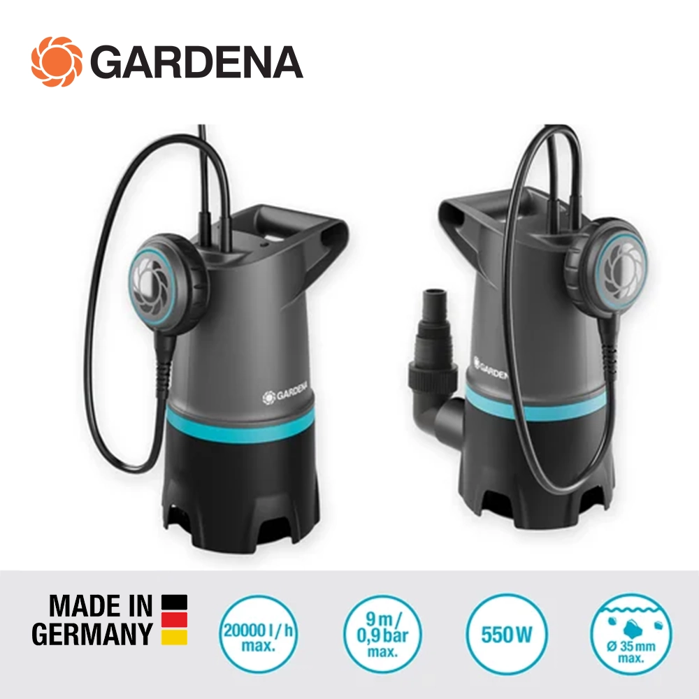 德國 GARDENA 污水 浮球式開關 潛水泵