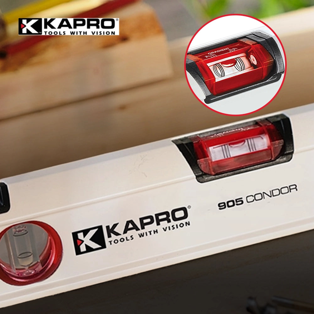以色列 KAPRO 905 「紅視點」專業平水尺系列