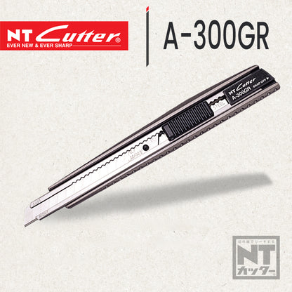 9mm 推掣 金屬柄 細鎅刀 日本 NT Cutter A-300GRP 鎅刀