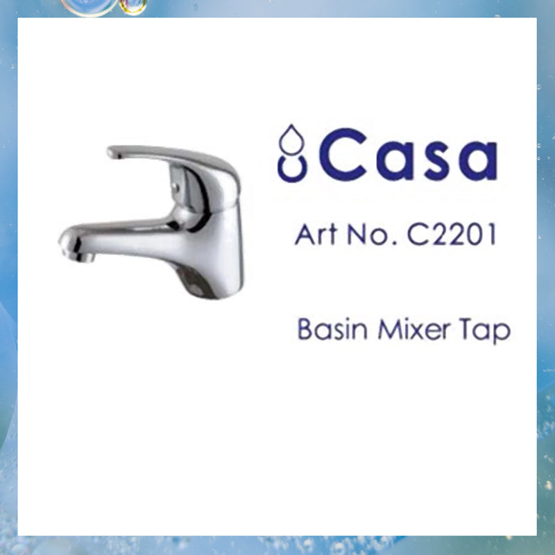 西班牙製陶瓷閥芯 CASA HOGAR 卡莎 單控浴室面盆龍頭