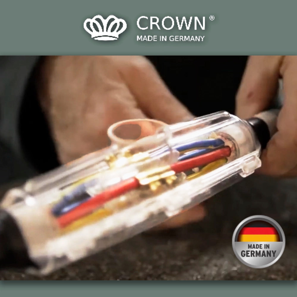 德國 CROWN 牌 直駁形 地線接線箱（潛水艇）