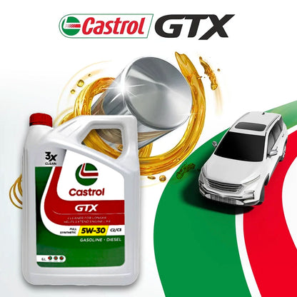 Castrol GTX 5W30 c2/c3 全合成機油 (6L)