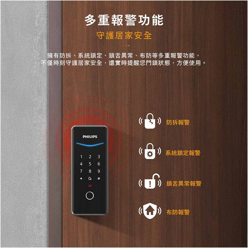 PHILIPS 飛利浦 DDL503 附加智能門鎖