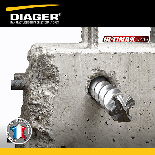 鑽咀 旋風頭 18～40mm 五坑 6刀 法國 DIAGER 得家 鑽咀