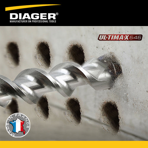 鑽咀 旋風頭 18～40mm 五坑 6刀 法國 DIAGER 得家 鑽咀
