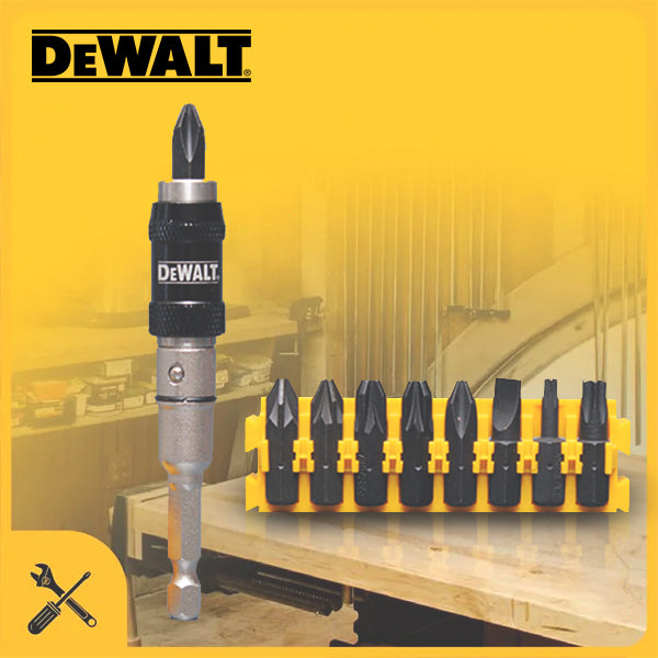 批咀 旋轉頭 適合窄位工作 10支裝 DEWALT 得偉