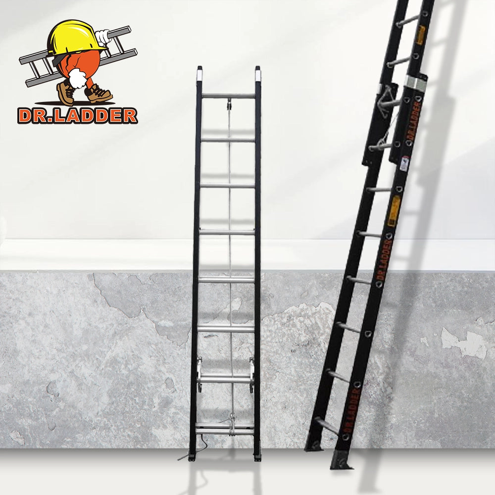 安全梯。伸縮梯。纖維雲梯。DR.LADDER 雙截纖維雲梯 EX-NFB 系列