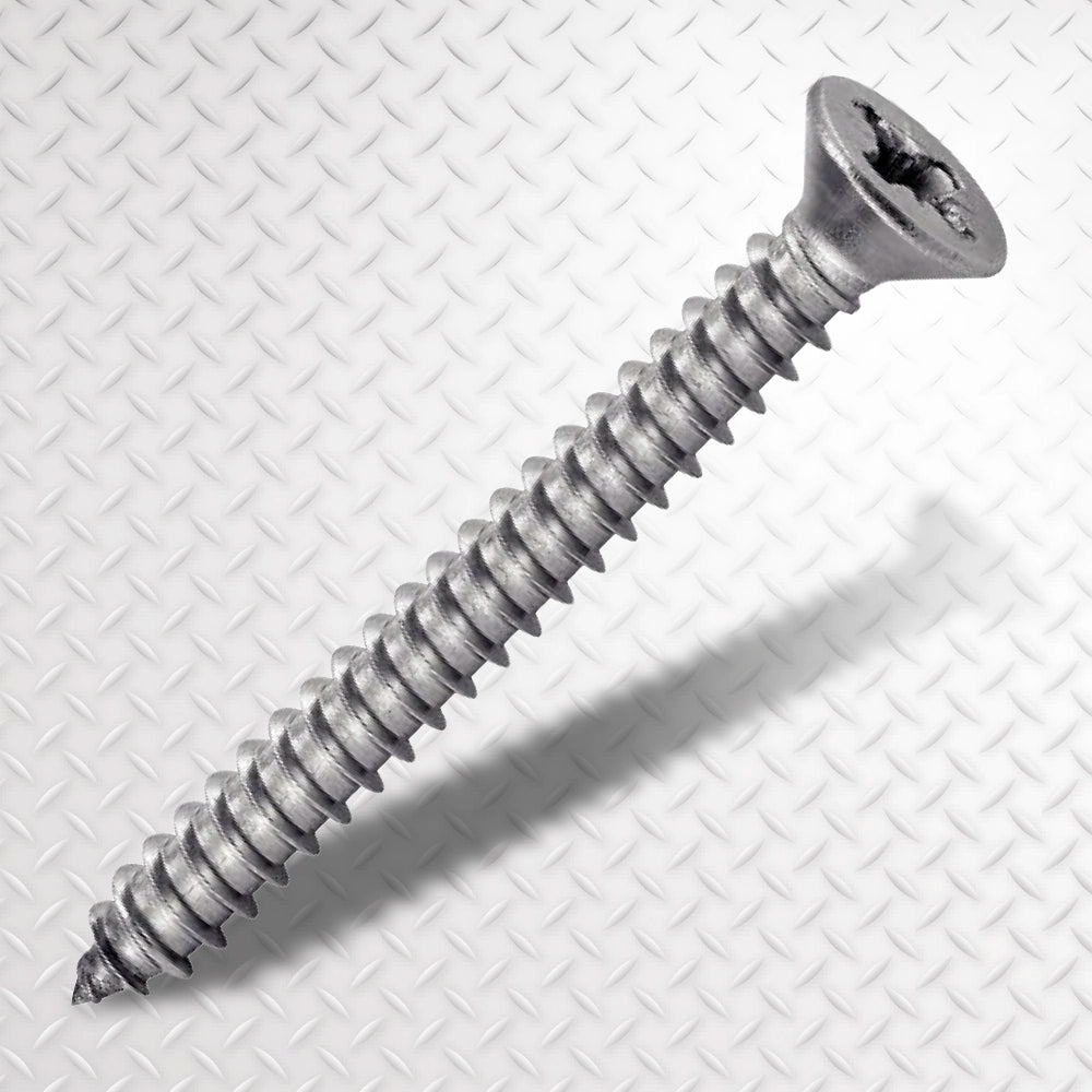 不銹鋼平頭鋼牙螺絲