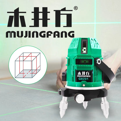 木井方 G8201 專業型激光 4V4H3D 水平儀 綠光