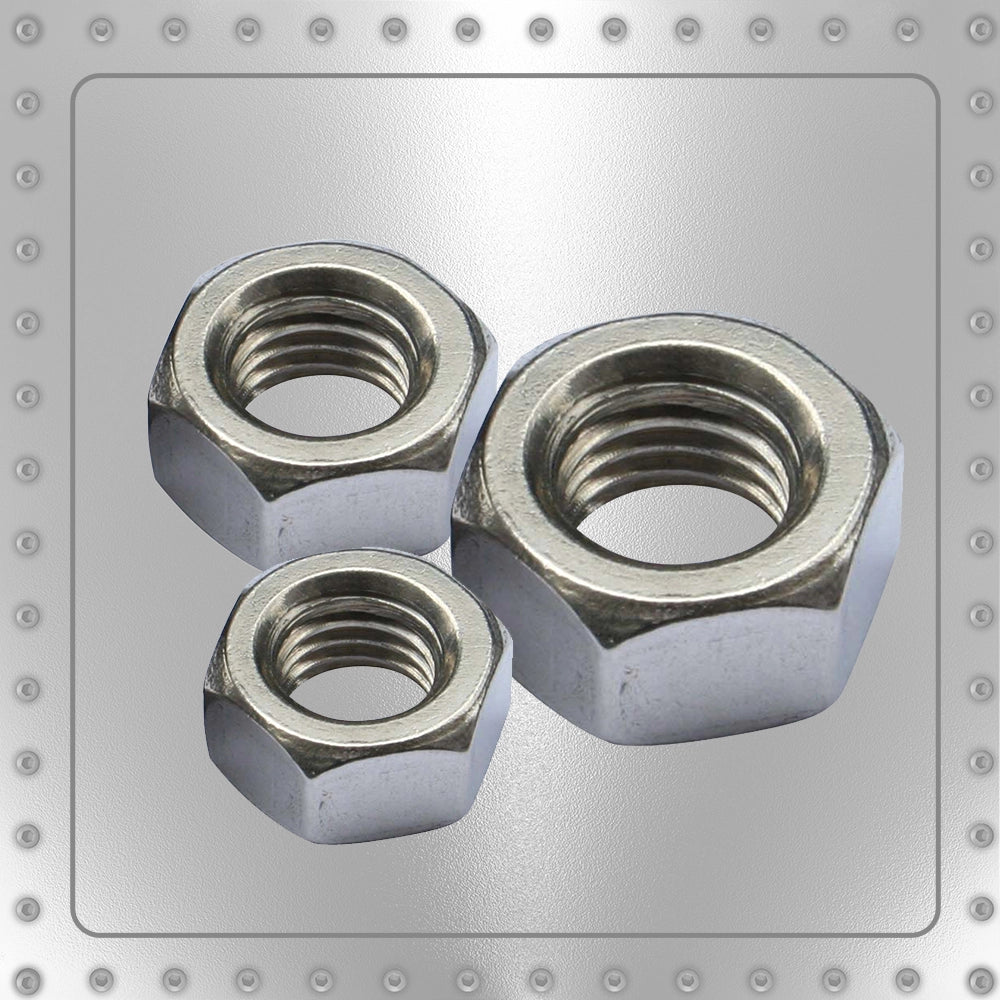 SS316 不銹鋼公制六角螺帽 (A4-80)