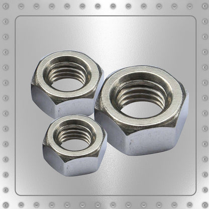 SS316 不銹鋼公制六角螺帽 (A4-80)