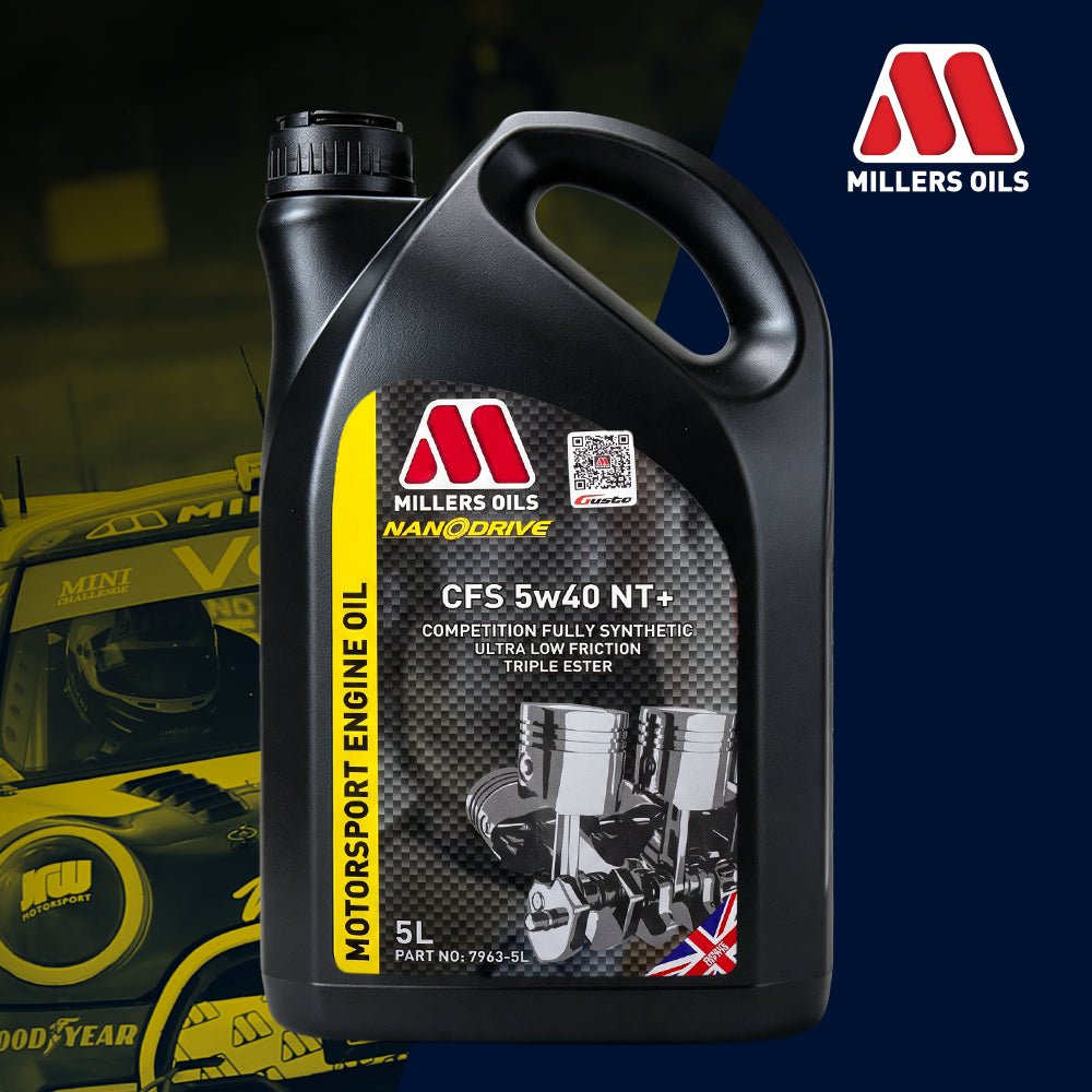 英國 🇬🇧 MILLERS Motorsport CFS+ 5w40 NT+ 全合成機油 (5L)