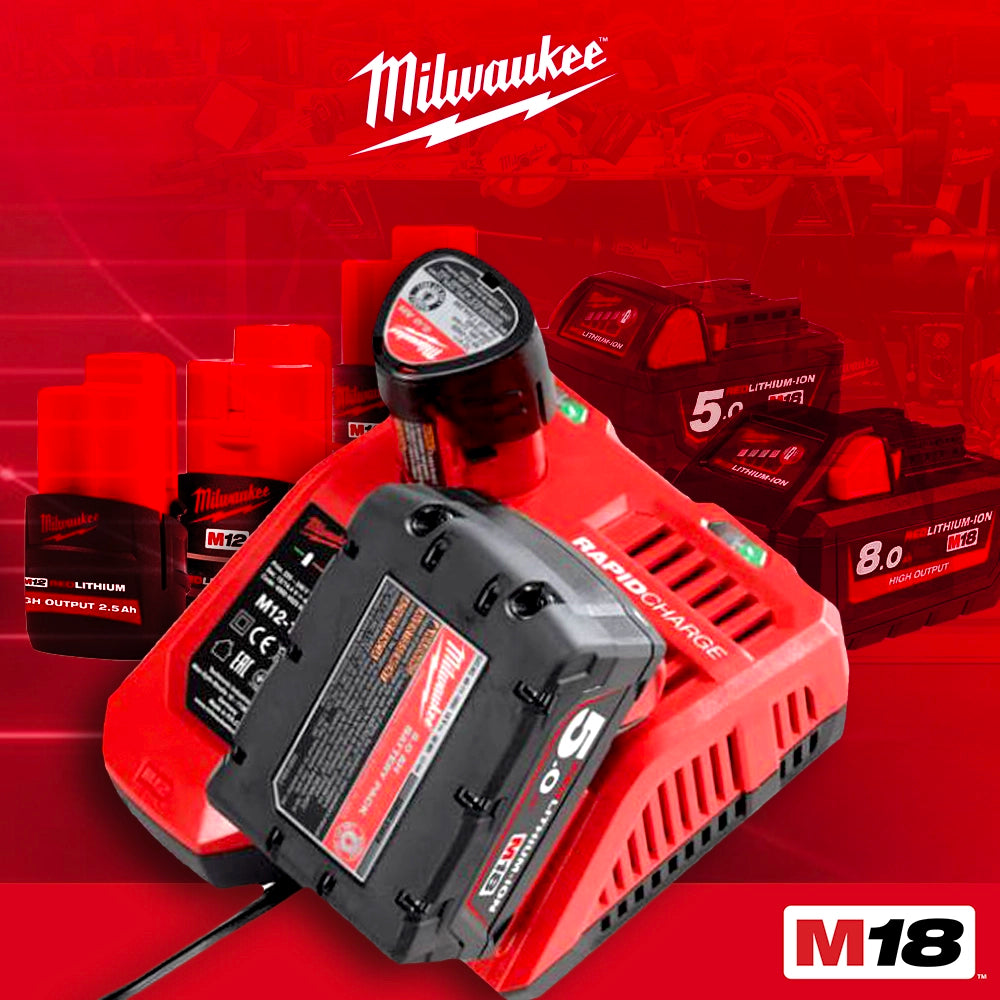 Milwaukee 美沃奇 M12™ - M18™ 快速充電器 M12-18FC