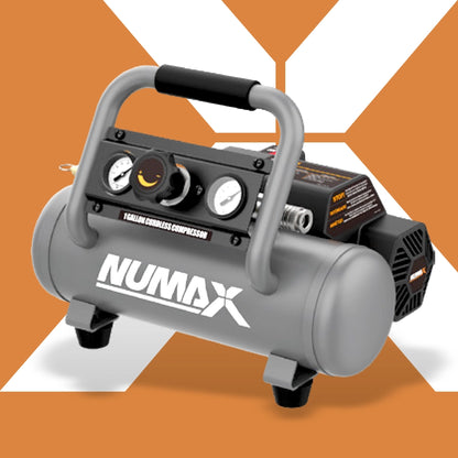 氣泵。風泵。空壓機。NUMAX LKN4L 便攜式 4L 空壓機，適合香港模型製作、汽車維修、小型噴漆及實驗室等行業使用。