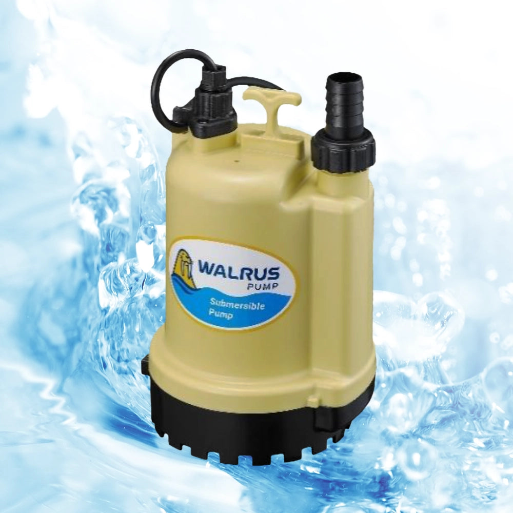 WALRUS 華樂士 PW100A 專業潛水泵。污水泵。排水泵。抽水泵。潛水泵。香港水浸。黑色暴雨。紅色暴雨。