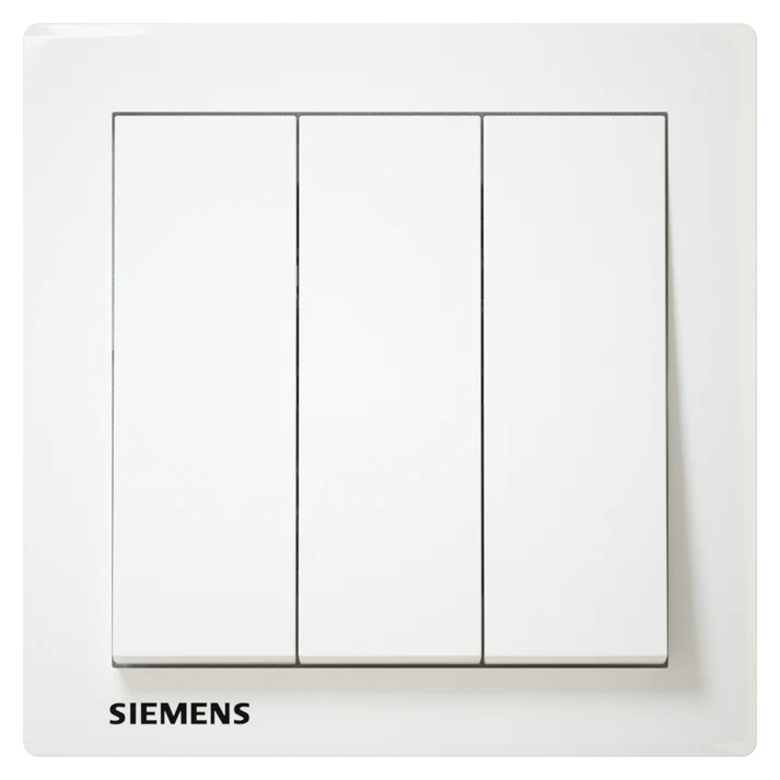 SIEMENS 西門子 DELTA® relfa 10AX 三位 開關掣座