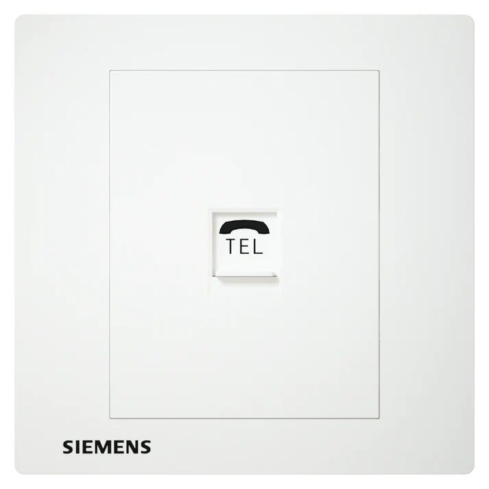 SIEMENS 西門子 DELTA® relfa RJ11 電話插座