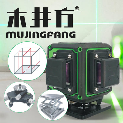 木井方 S3D-12 專業型激光 4V4H 水平儀 綠光