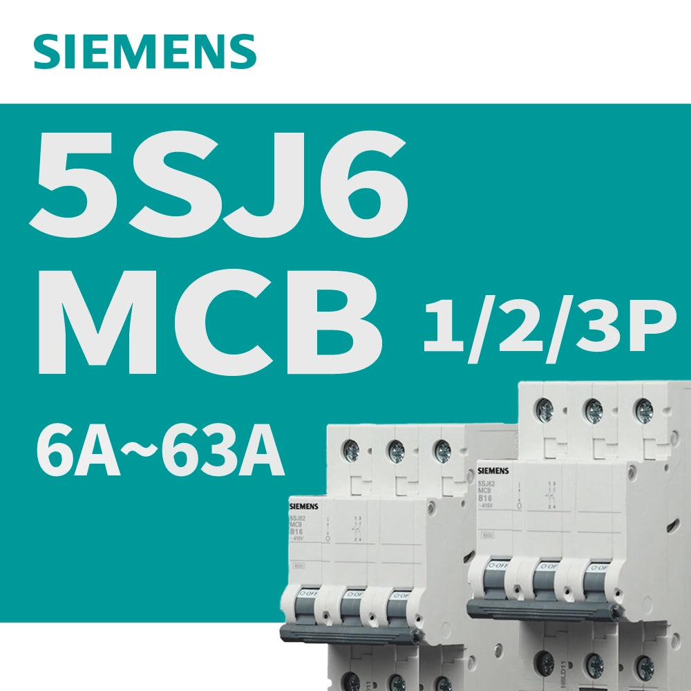 微型斷路器（Miniature Circuit Breakers）是保護電路的重要設備。Siemens西門子 5S6J 微型斷路器，提供高品質的微型斷路器，確保安全與可靠性，適用於多種應用需求。選擇西門子，保障您的電力系統安全！