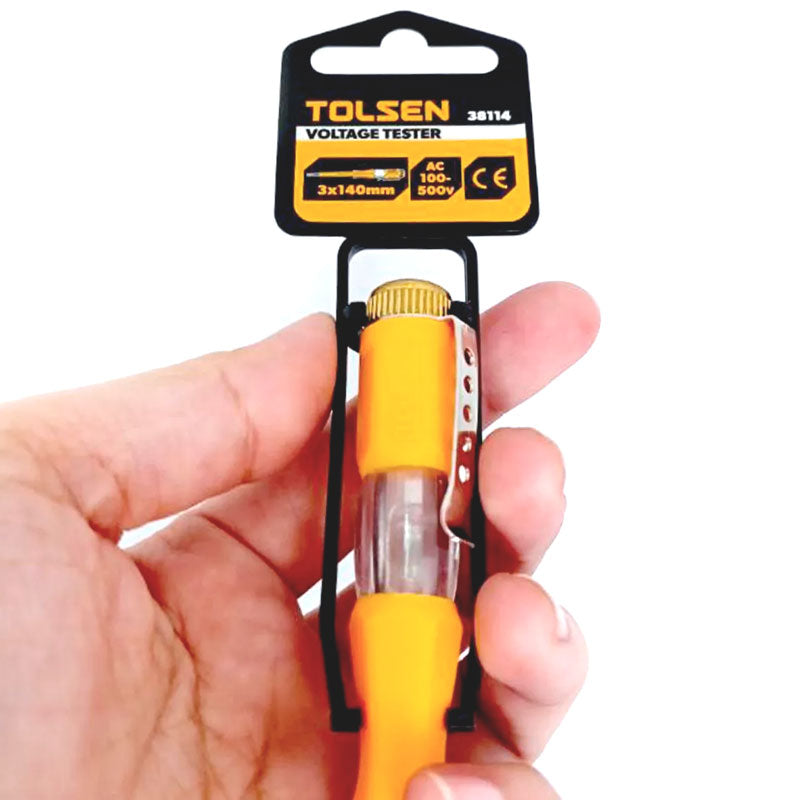 歐洲款 3x190mm / 4x190mm 試電筆 TOLSEN 東森牌