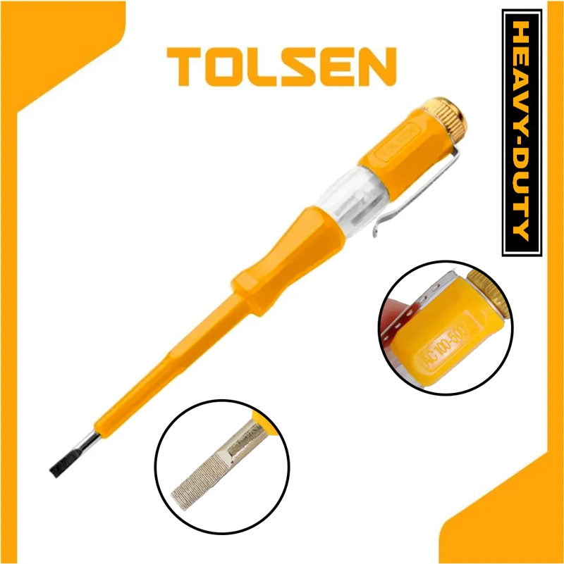 歐洲款 3x190mm / 4x190mm 試電筆 TOLSEN 東森牌