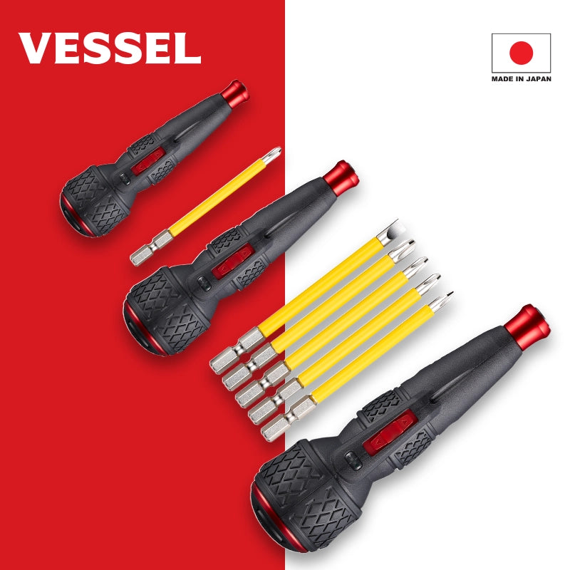 日本 VESSEL 3.6V 充電電批 220USBC