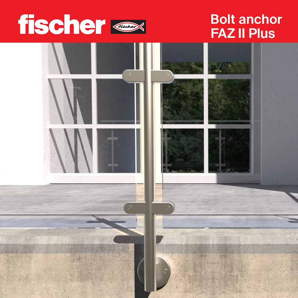德國 🇩🇪 fischer FAZ II Plus 不銹鋼 A4 (1.4401) 拉爆螺絲 M8 - M10
