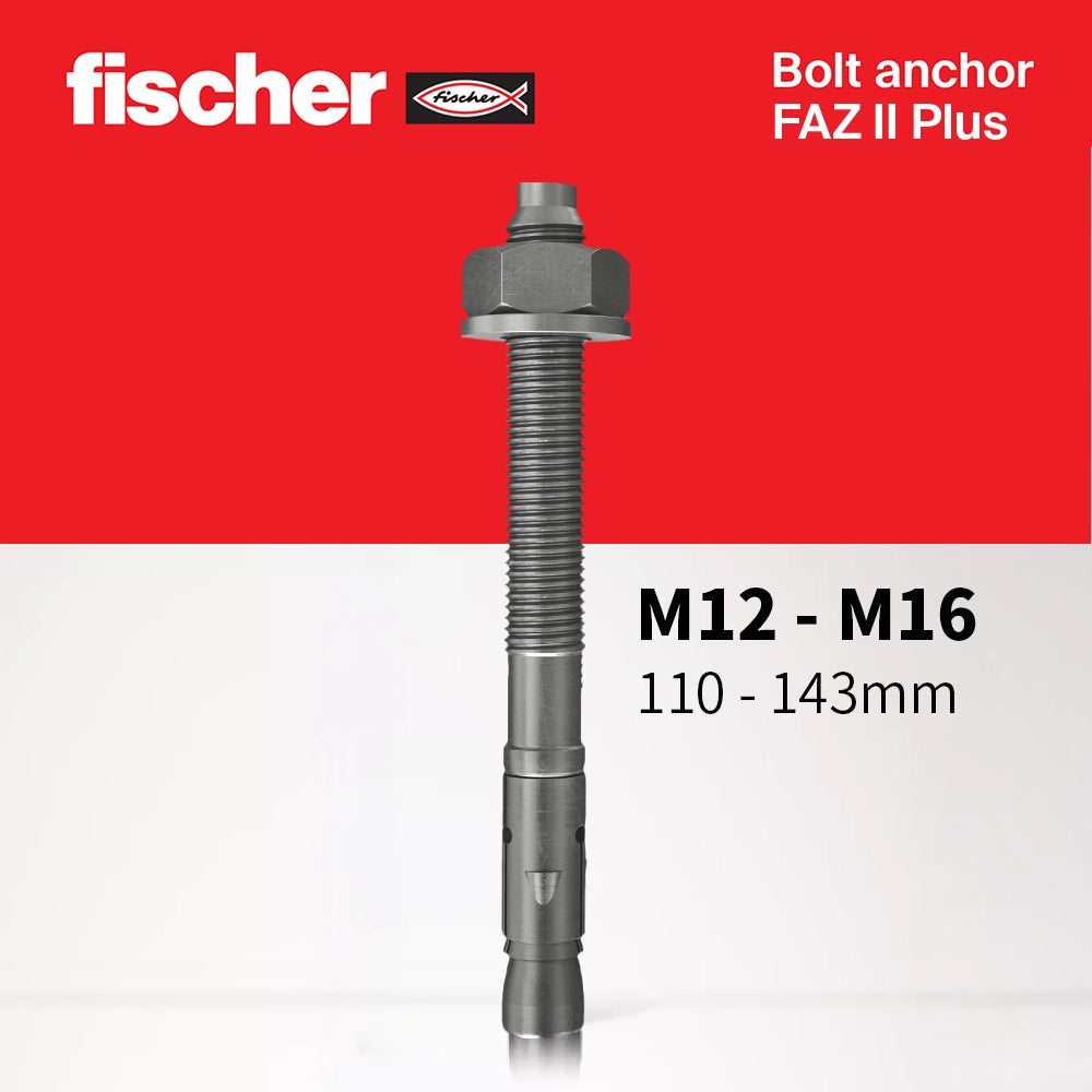 德國 🇩🇪 fischer FAZ II Plus 不銹鋼 A4 拉爆螺絲 M12 - M16