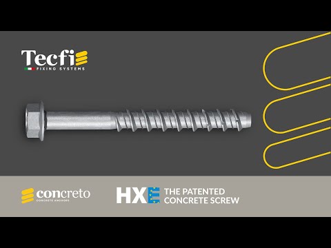 混凝土 自攻錨栓 意大利 TECFI HXE
