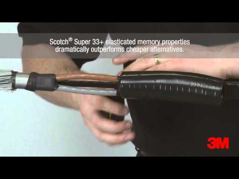電氣 絕緣 膠帶 105° 黑色 3M Super 33 Vinyl 電氣絕緣膠帶